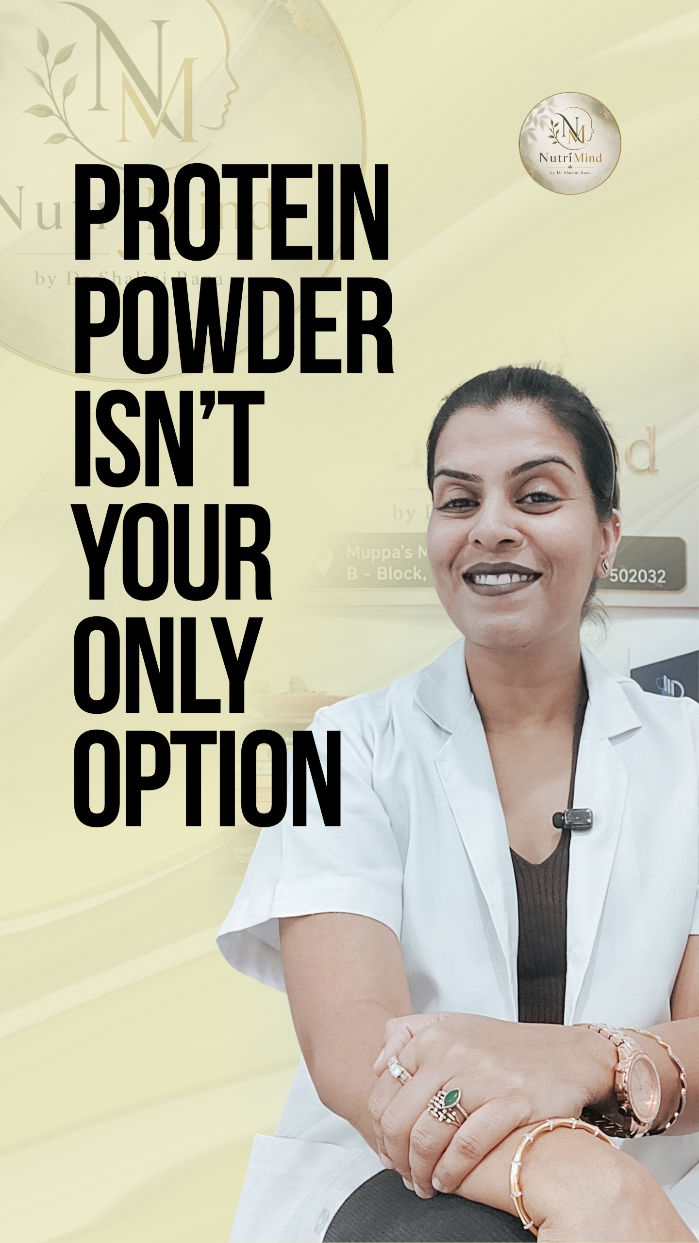 Protein Options Infographic