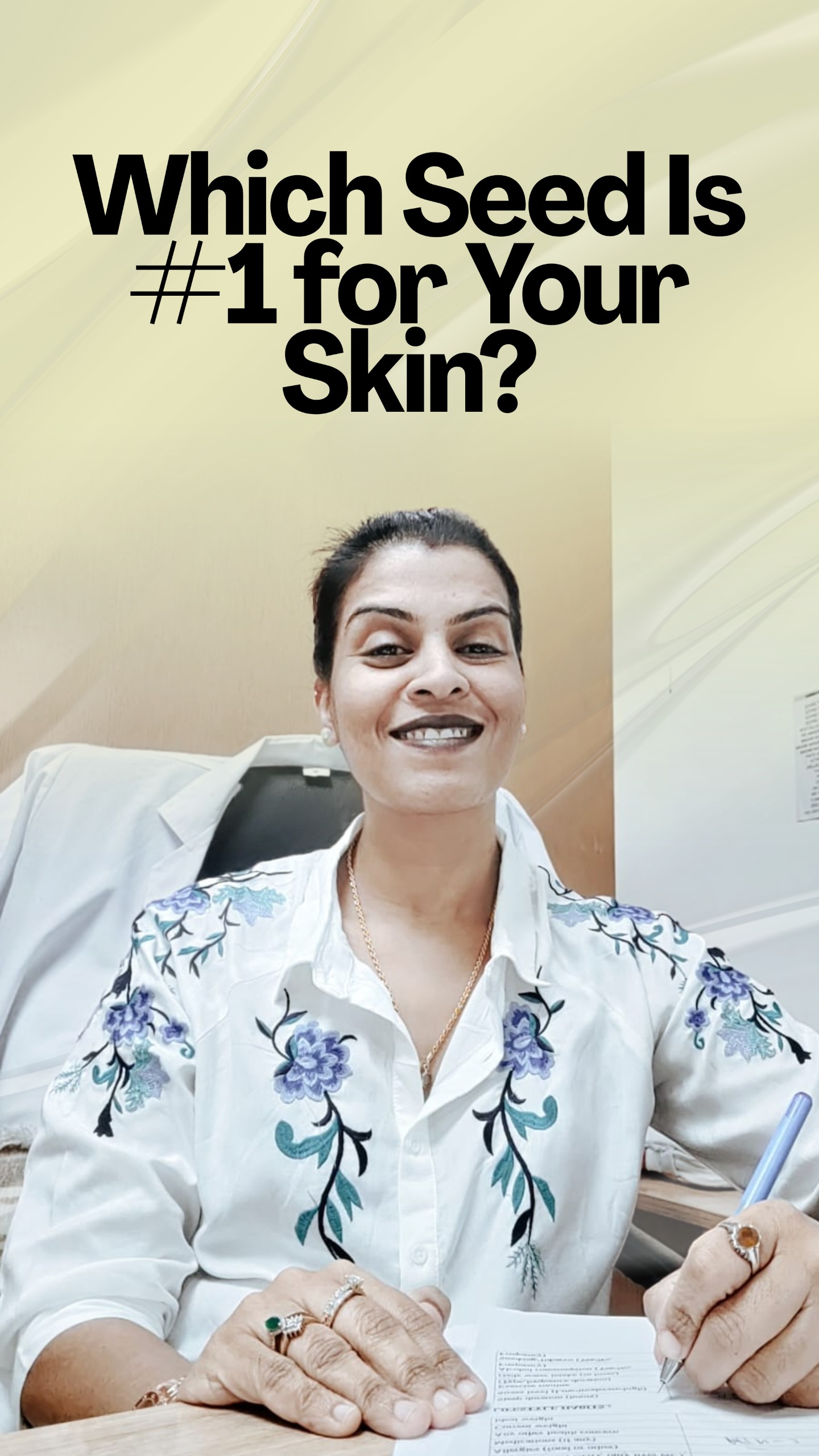 Which Seed Is #1 for Your Skin? by Dr. Shalini Rana